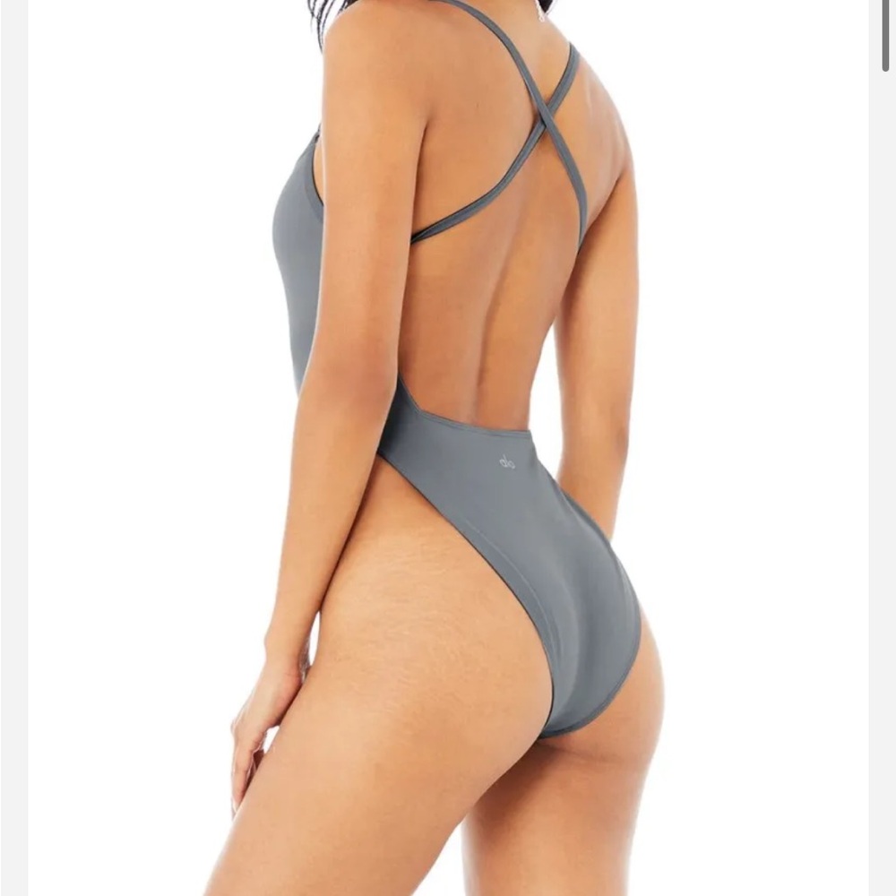 Thrill Seeker Bodysuit - Steel Blue